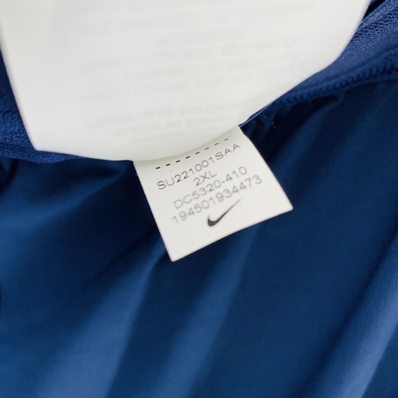 Nike Yoga Men's 2-in-1 Shorts Lined Compression Blue Size XXL 2XL DC5320-410 NWT - Picture 8 of 11